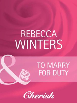 cover image of To Marry for Duty